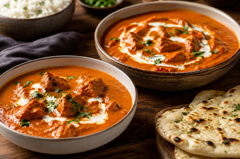 Homemade Butter Chicken vs Restaurant